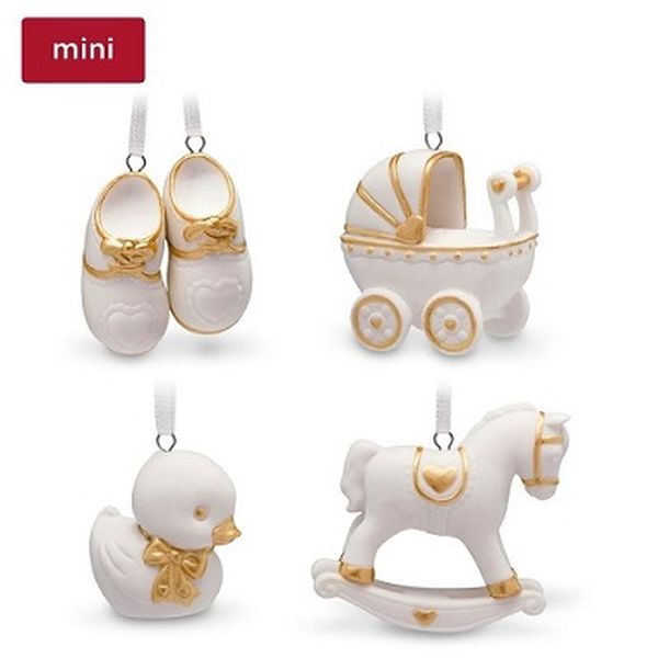 Welcome Baby Ornament Set