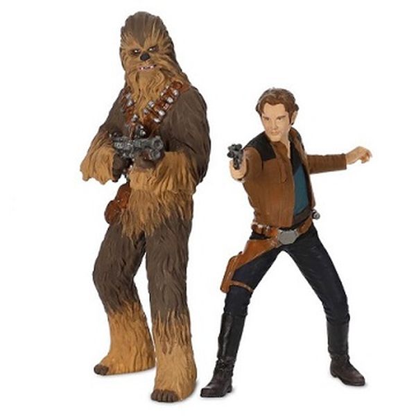 Han Solo and Chewbacca