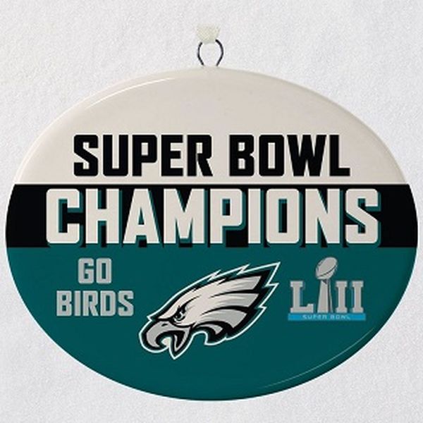 Philadelphia Eagles Super Bowl LII Commemorative Ornament