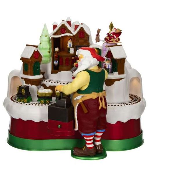 Santa's Magic Train Tabletop Decoration