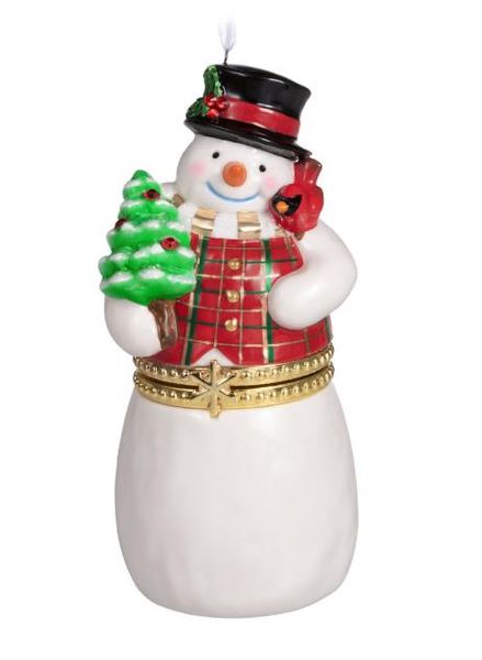 Limoges Snowman