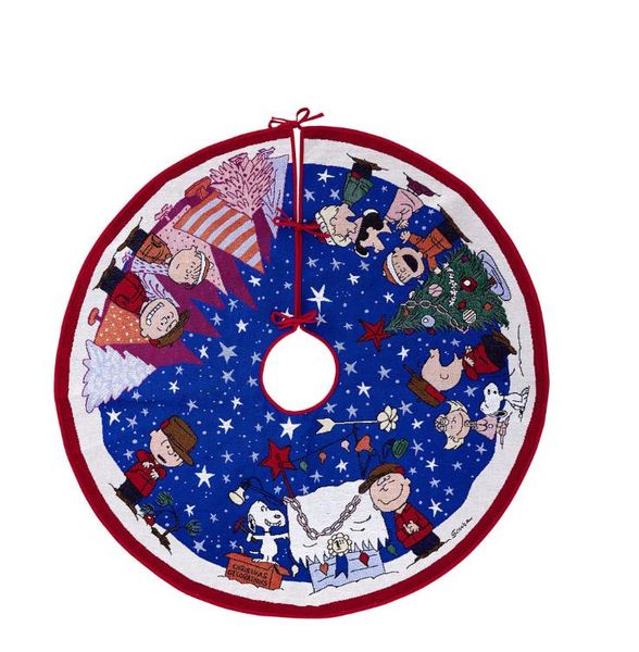 A Charlie Brown Christmas Tree Skirt