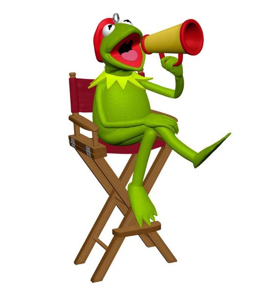 Lights! Camera! Kermit!