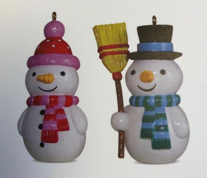 Salt and Pepper Snowman Set of 2