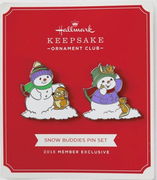 Snow Buddies Pin Set