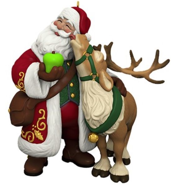 Santa and his Reindeer