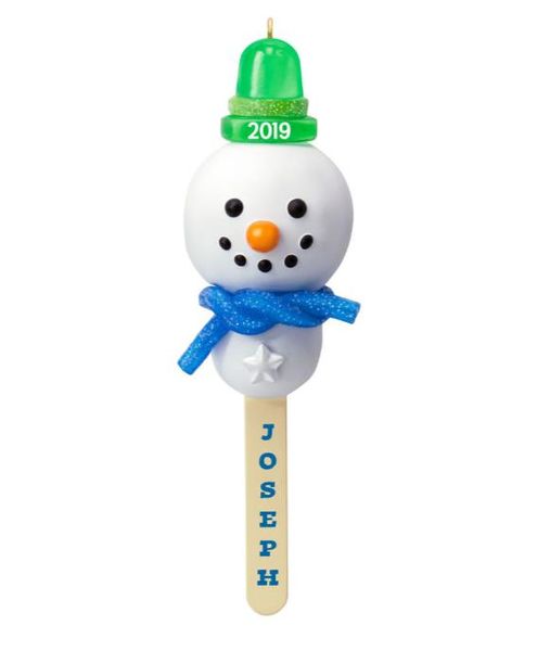 Cake Pop Snowman