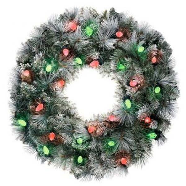 Sound-A-Light Wreath