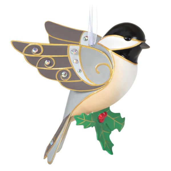 Beautiful Black-Capped Chickadee