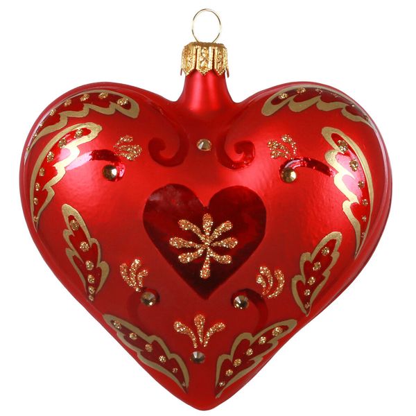 Elegant Glass Heart