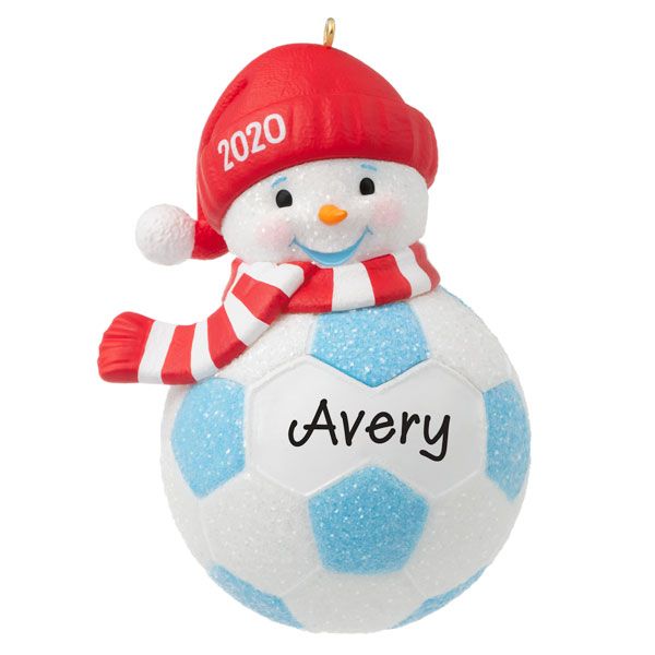 Soccer Snowman