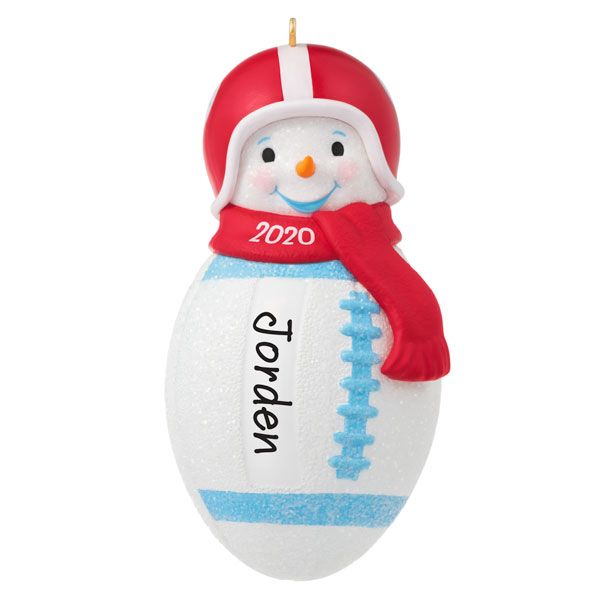Football Snowman