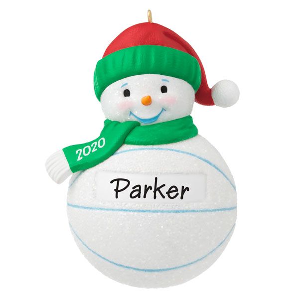 Basketball Snowman