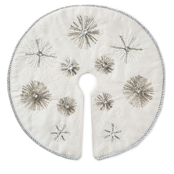 Miniature Beaded Tree Skirt