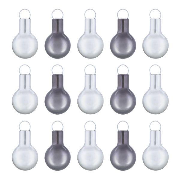 Silver Miniature Ornament Set