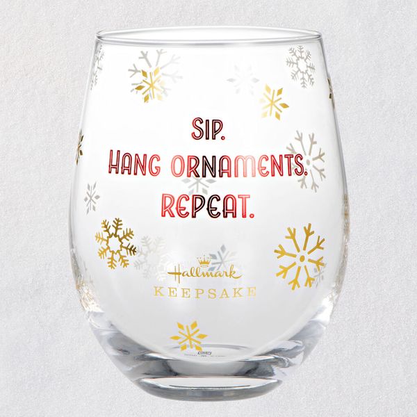 Hang Ornaments Wine Glass
