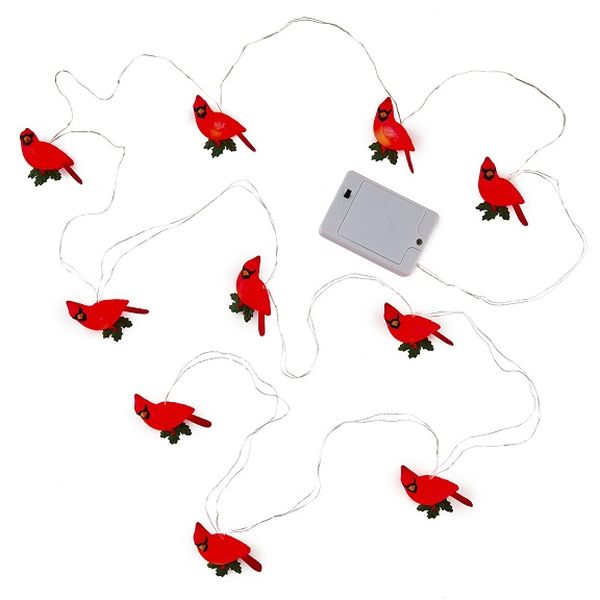Decorative Cardinal Light String