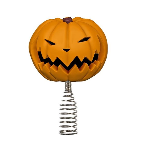 Miniature Disney Pumpkin King Tree Topper