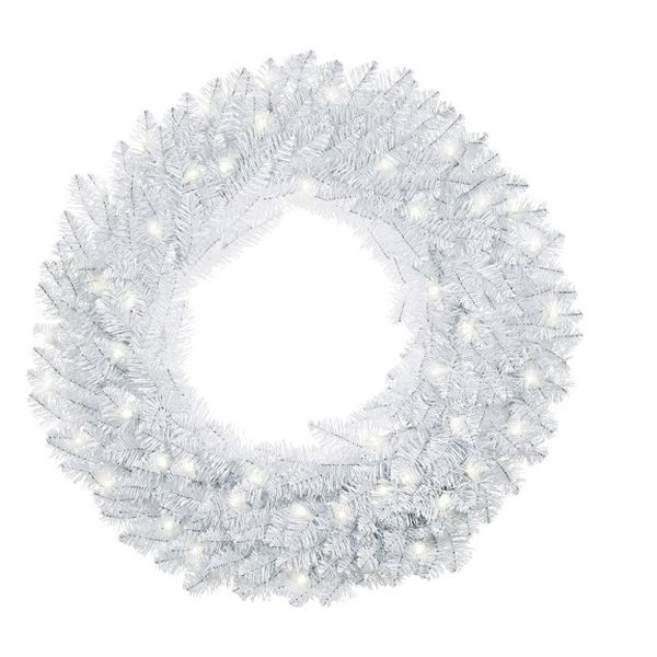 Sparkling White Wreath