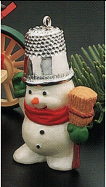 Thimble Snowman