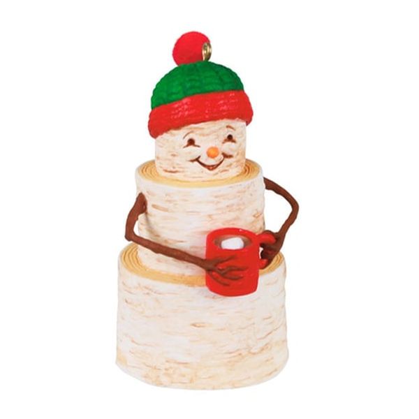 Cozy Birch Snowman