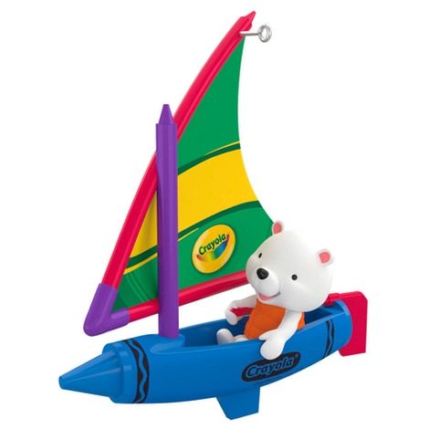 Colorful Canoe Sailing