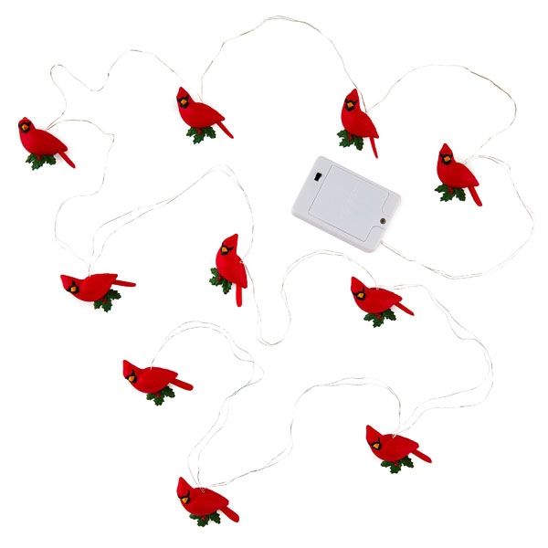 Decorative Cardinal Light String