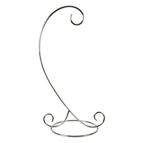Decorative Silver Ornament Stand