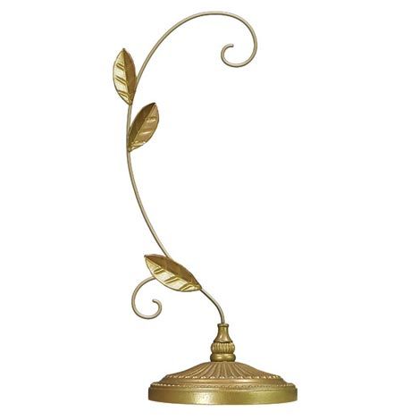Gilded Leaves Ornament Stand