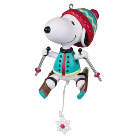 Skiing Snoopy