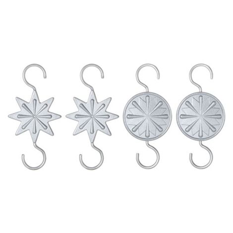 Star Hooks Set of 4