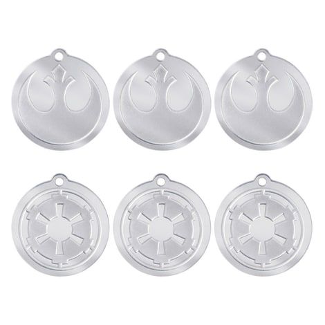The Rebel Alliance vs. The Galactic Empire Set of 6