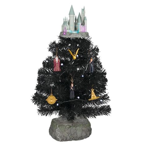 The Wizarding World Miniature Christmas Tree Set of 7