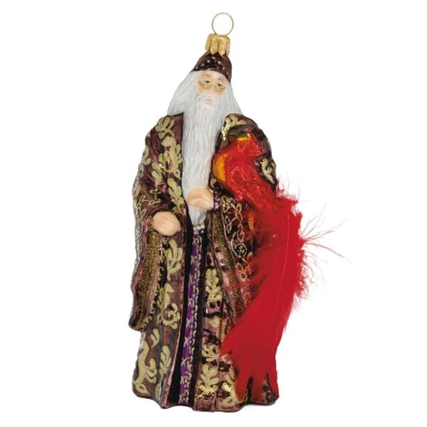 Albus Dumbledore with Fawkes