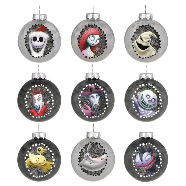 Halloween Town Ornament Set