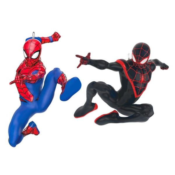 Spider-Man and Miles Morales
