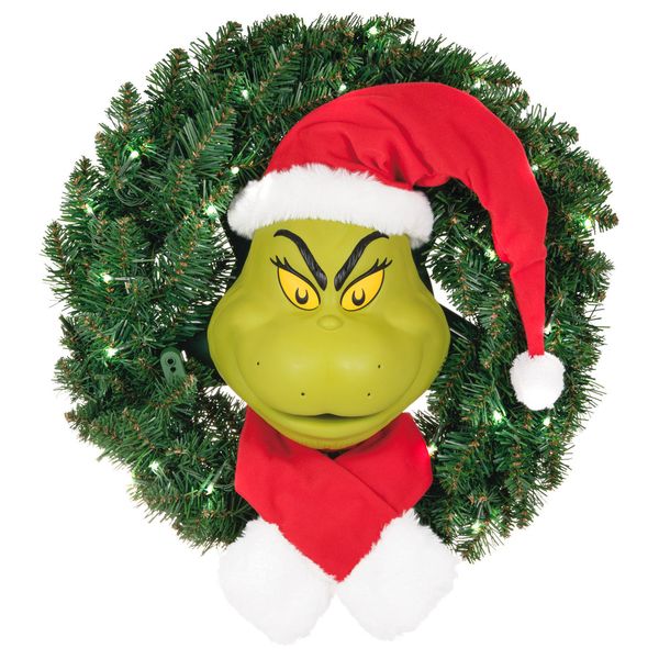 The Grinch Wreath