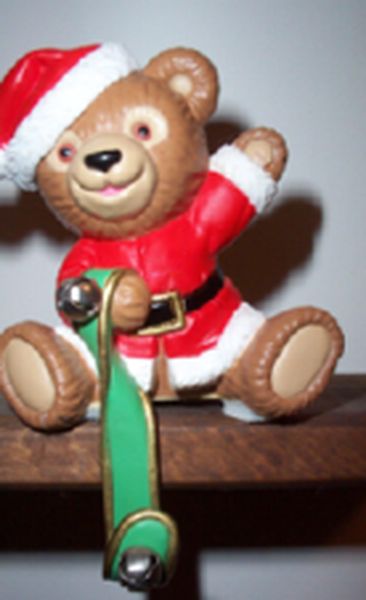 Jingle Bear Stocking Hanger