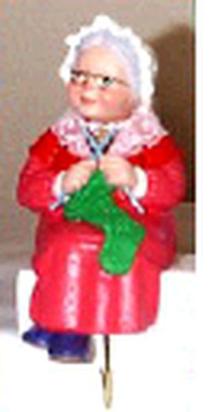 Mrs. Claus - Stocking Hanger
