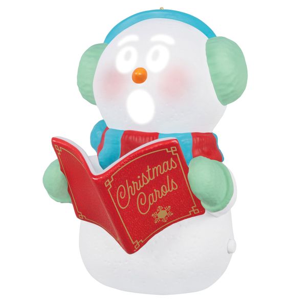 Caroling Snowman