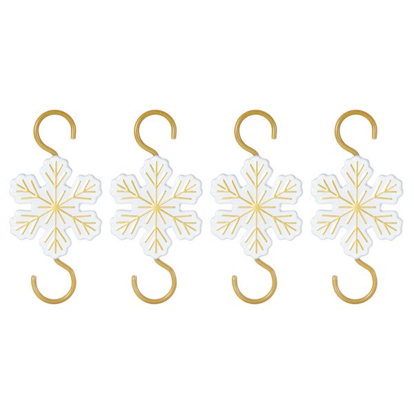 Snowflake Hooks Set of 4