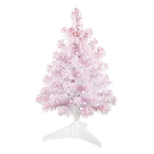 Pastel Pink Pre-Lit Christmas Tree