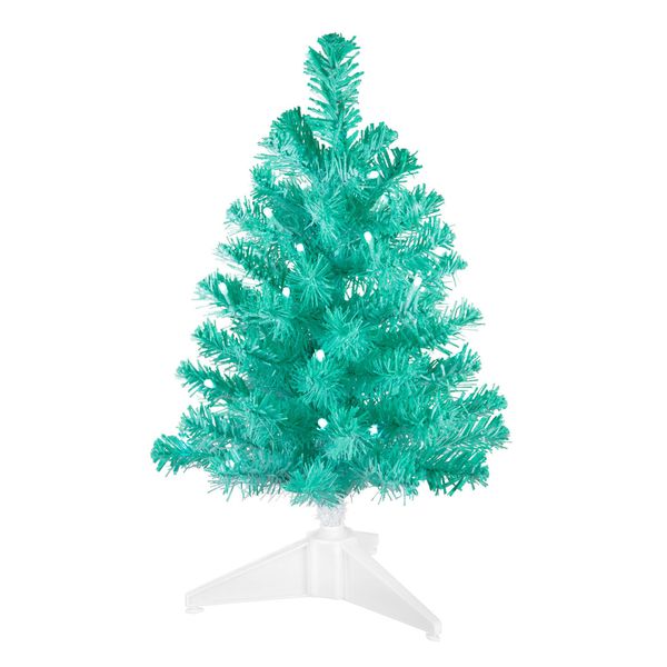 Mint Green Pre-Lit Christmas Tree