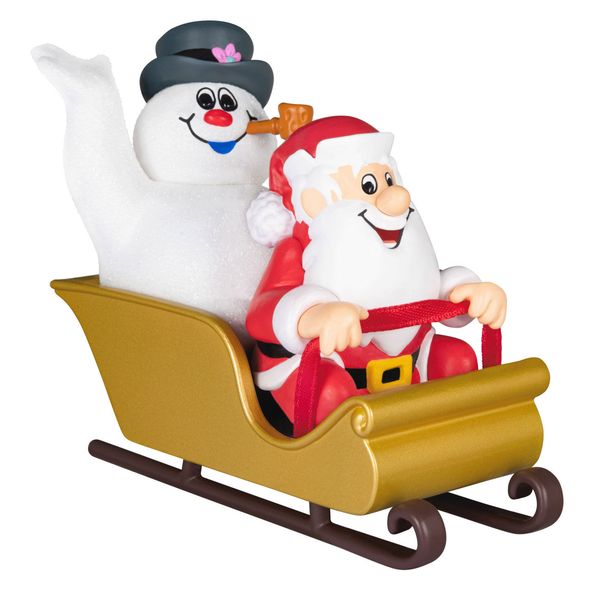 Frosty and Santa