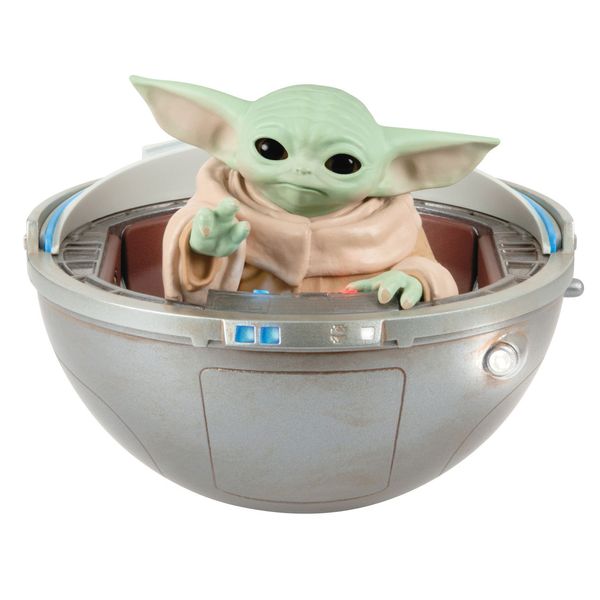 Grogu in Hovering Pram