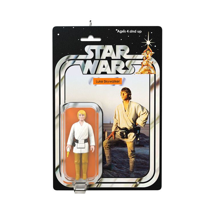 Luke Skywalker Vintage Figure Ornament