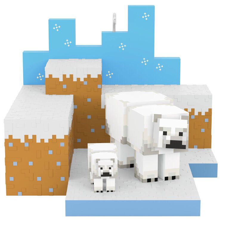 Polar Bears in Snowy Tundra