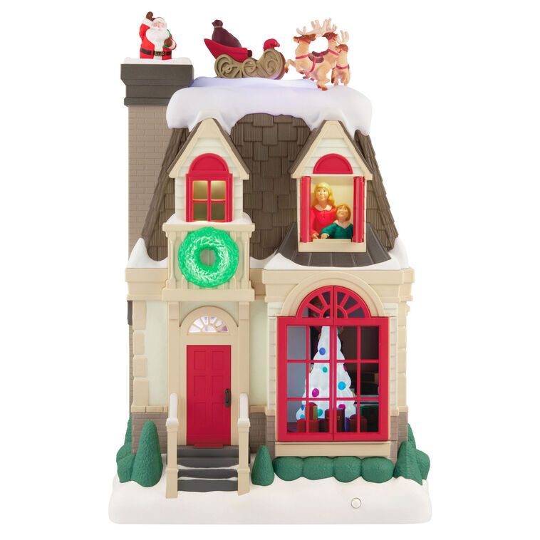 Up on the Housetop Tabletop Decoration