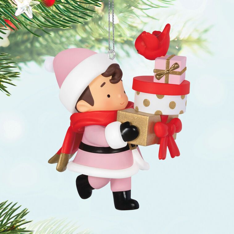 Young Santa Pink