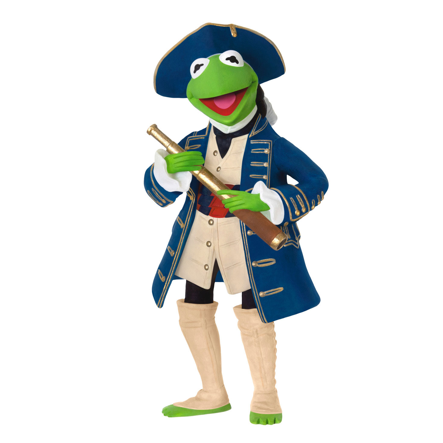 Kermit as Captain Smollett
